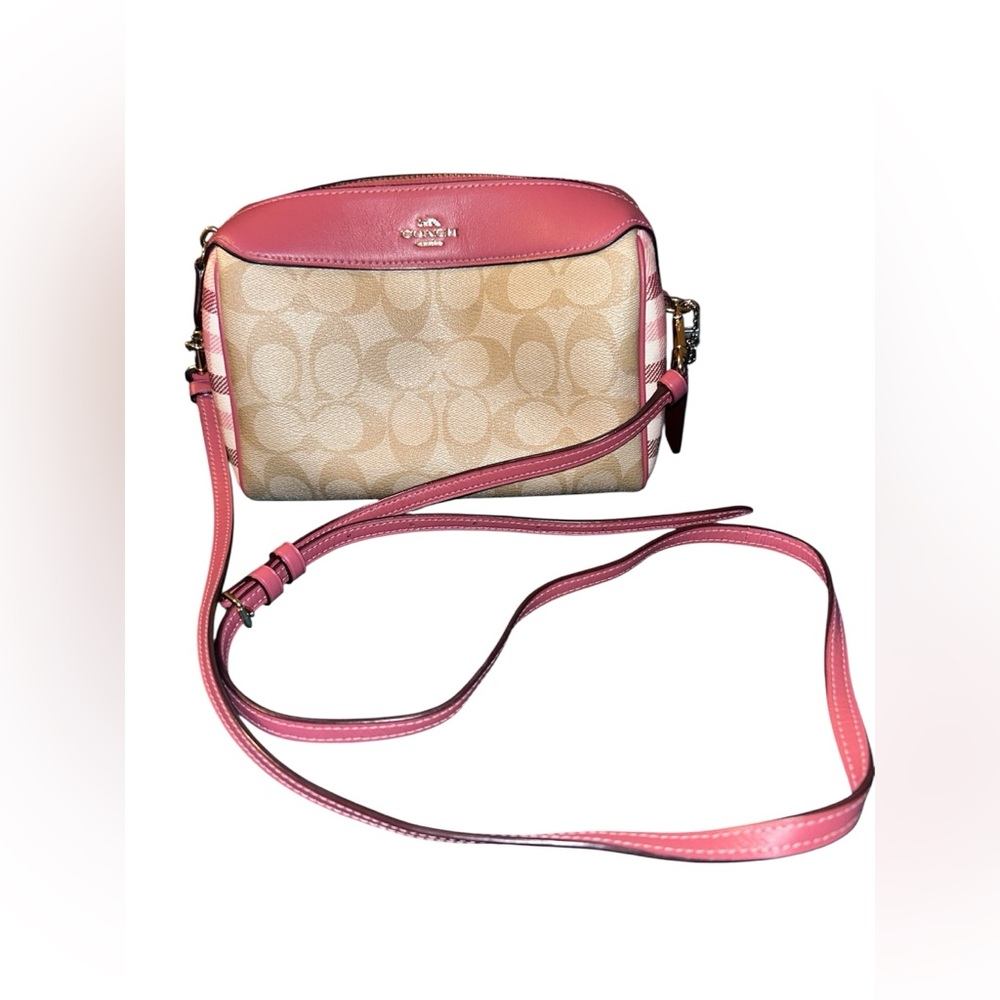 Coach Rose Pink Shoulder Bag